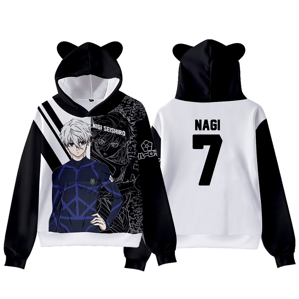 Anime Cosplay Shop - Moletom com capuz estilo cosplay de