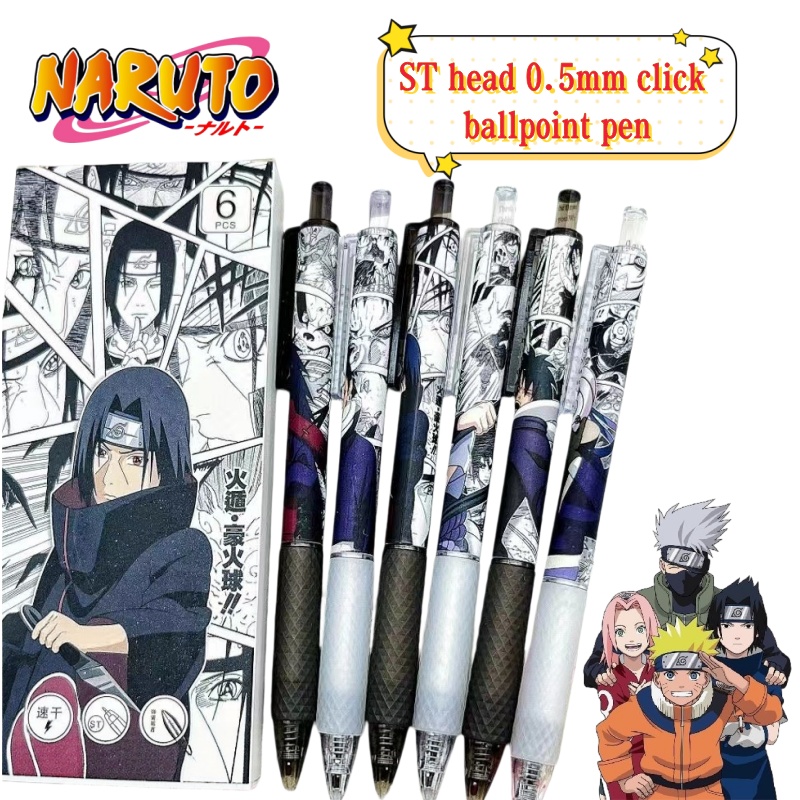 Anime Cosplay Quiz - Nova Caneta de Gel Retrátil Naruto