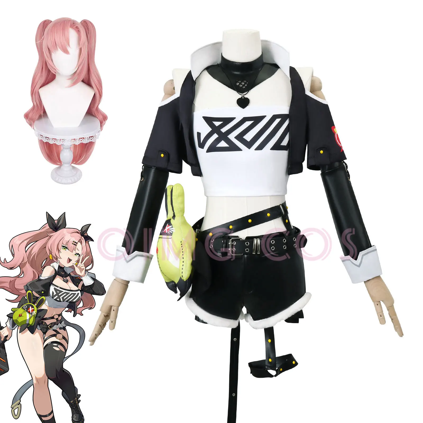Anime Cosplay Costumes Female - Fantasia de Cosplay Nicole Demara Zenless