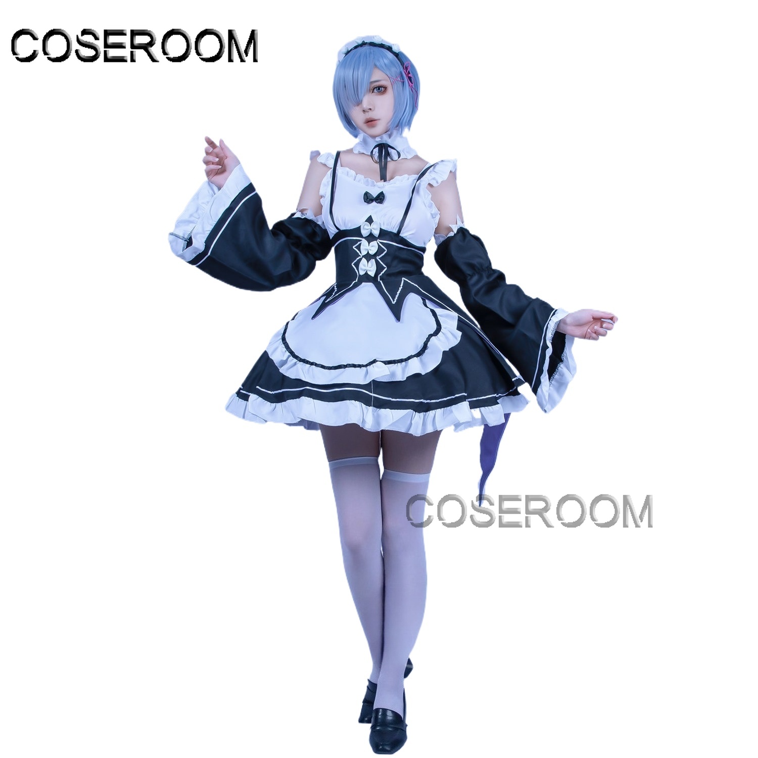 Anime Cosplay Rem - Fantasia Cosplay Re:Zero Kara Hajimeru Isekai