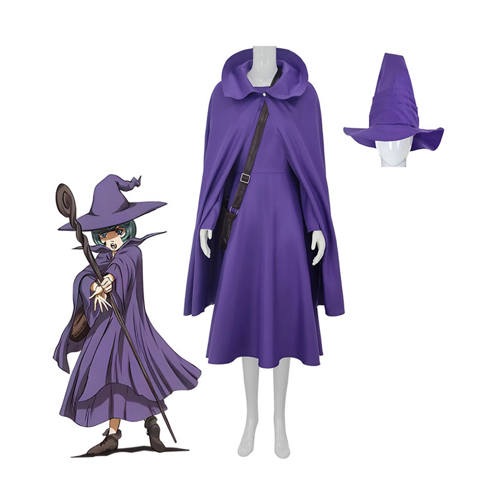 Anime Cosplay Little Girl - Capa de Vestido Berserk Schierke com