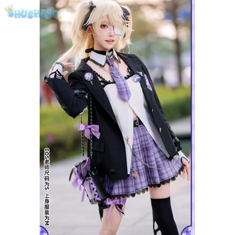 Anime Cosplay Shop - Fischl cosplay traje jogo genshin impacto