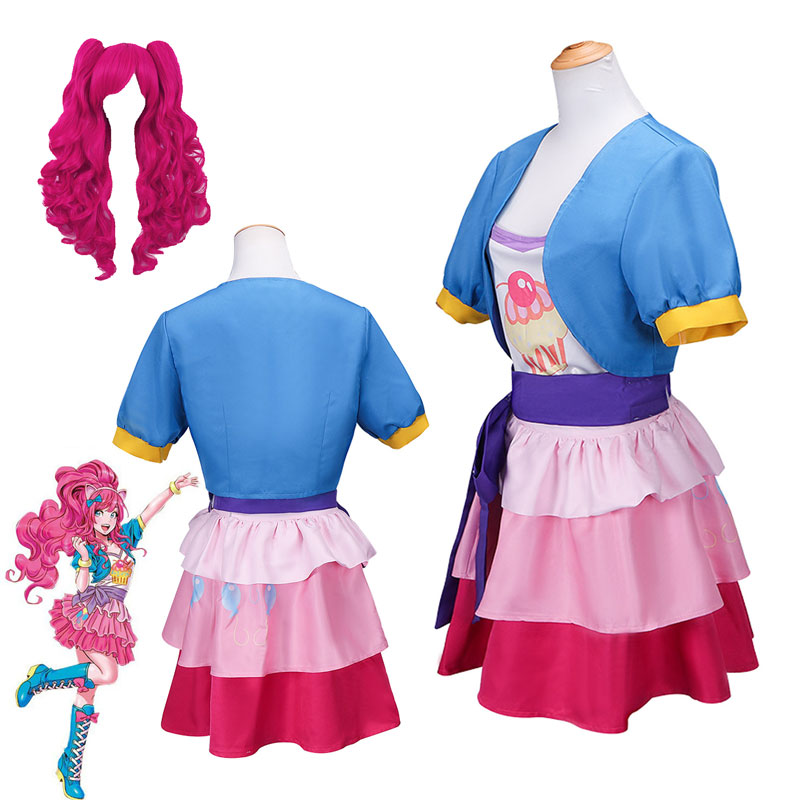 Anime Cosplay Little Girl - Fantasia de Cosplay Anime Little Pony