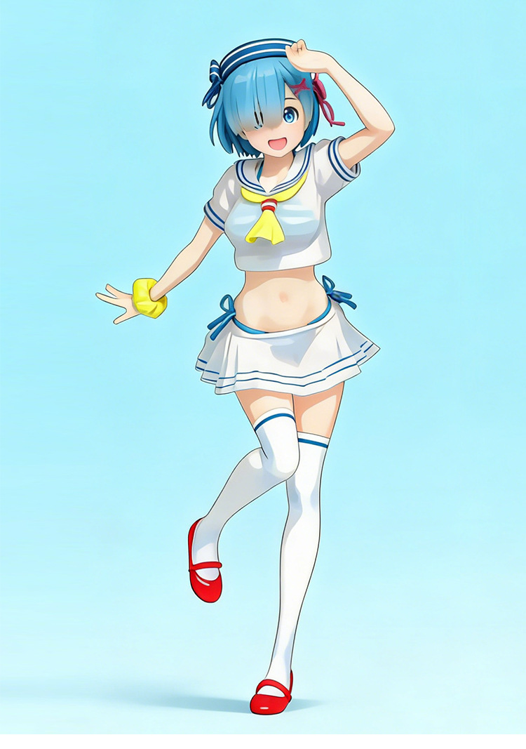 Anime Cosplay Rem - Fantasia de Cosplay de Anime Rem,