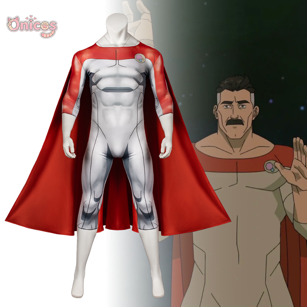 Anime Cosplay One Piece - Fantasia Cosplay Invencível Nolan Grayson Omni-Man,