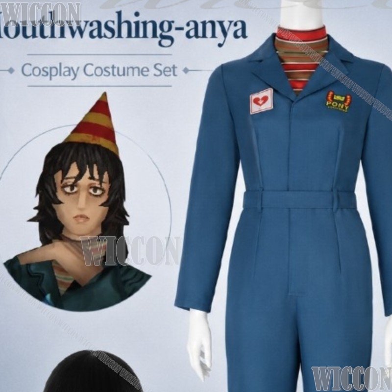 Fantasia de Cosplay Anya Punk  - Anime Cosplay Anya avaliação e preço