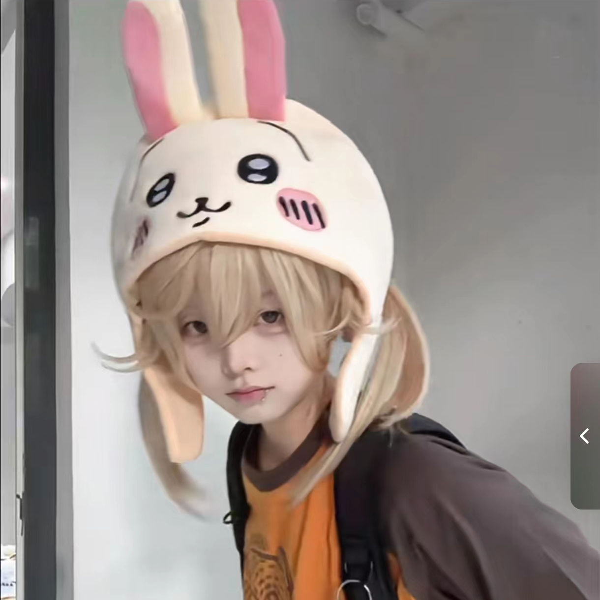 Chapéu Chiikawa Hachiware Usag - Anime Cosplay Girl Photo avaliação e preço