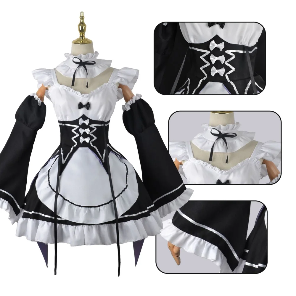 Fantasia de Cosplay de Anime R - Anime Cosplay Rem avaliação e preço