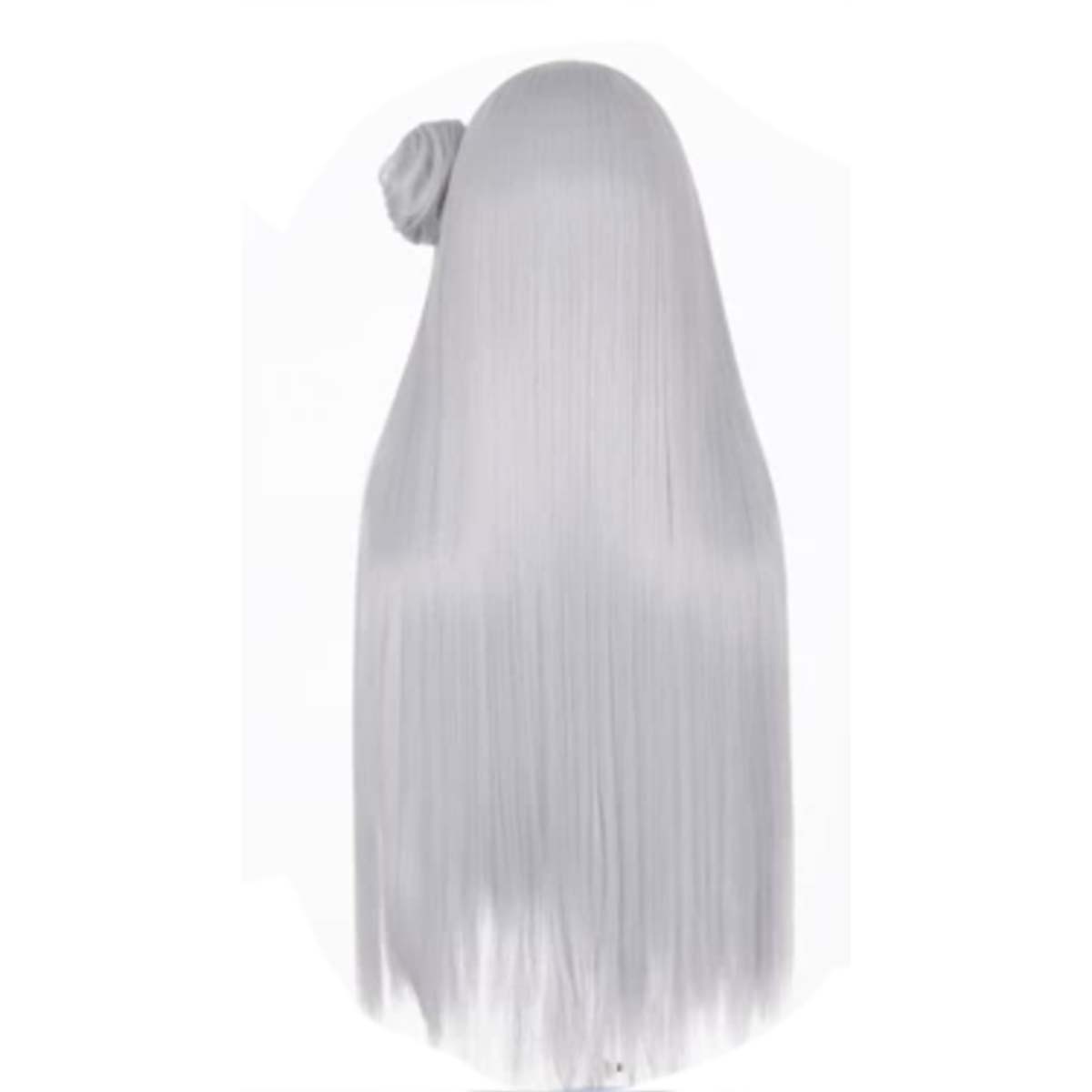 Peruca feminina de cabelo sint - Cosplay Anime White Hair avaliação e preço