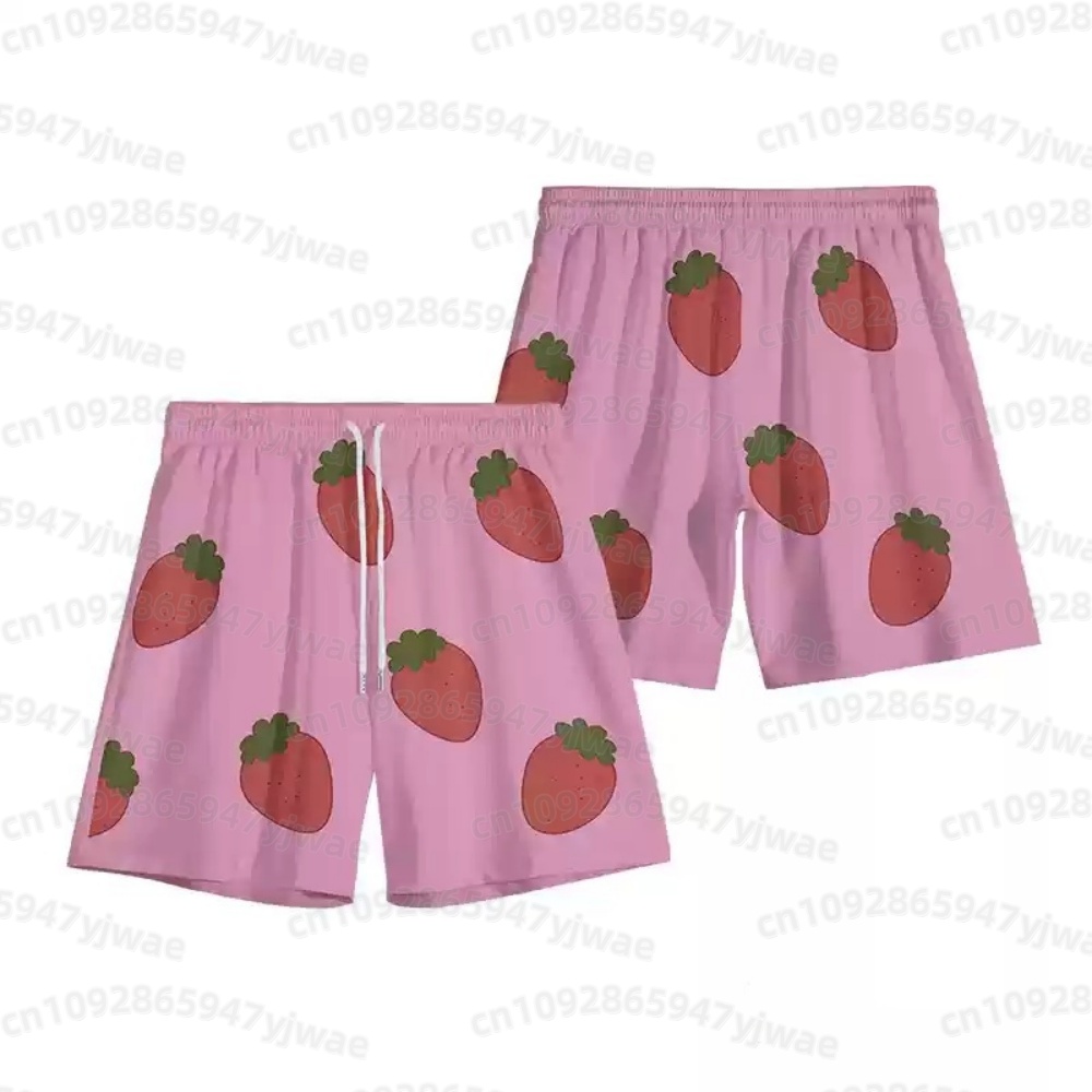 Calções Curtos Masculinos Rosa - Anime Cosplay Anime avaliação e preço