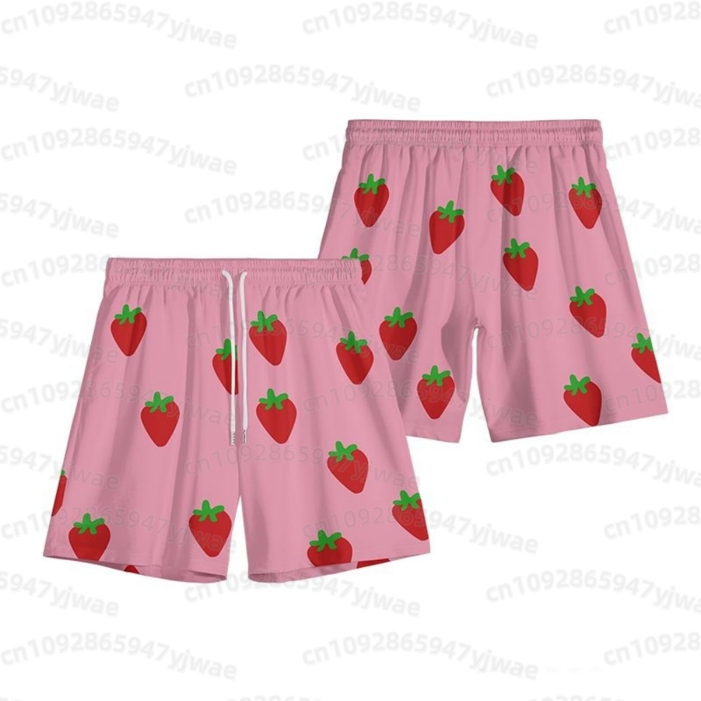 Calções Curtos Masculinos Rosa - Anime Cosplay Anime avaliação e preço