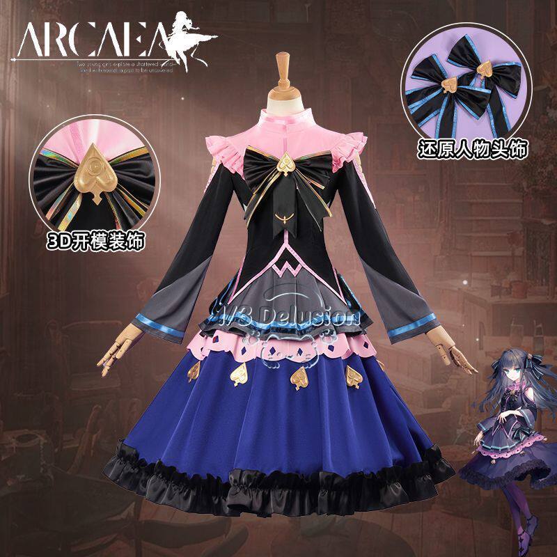 Arcaea Tairitsu Initial Confli - Anime Cosplay Costumes Female avaliação e preço