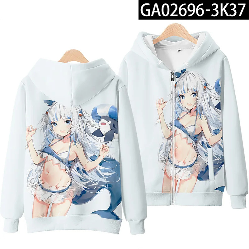Anime gawr gura cosplay impres - Anime Cosplay Shop avaliação e preço