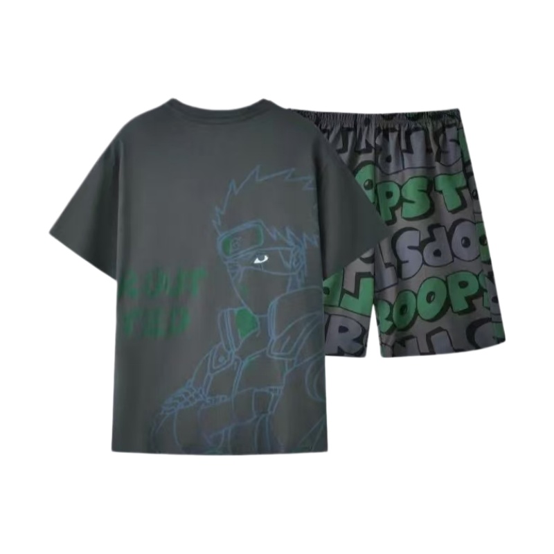 Pijama masculino de algodão pu - Anime Cosplay Recommendations avaliação e preço