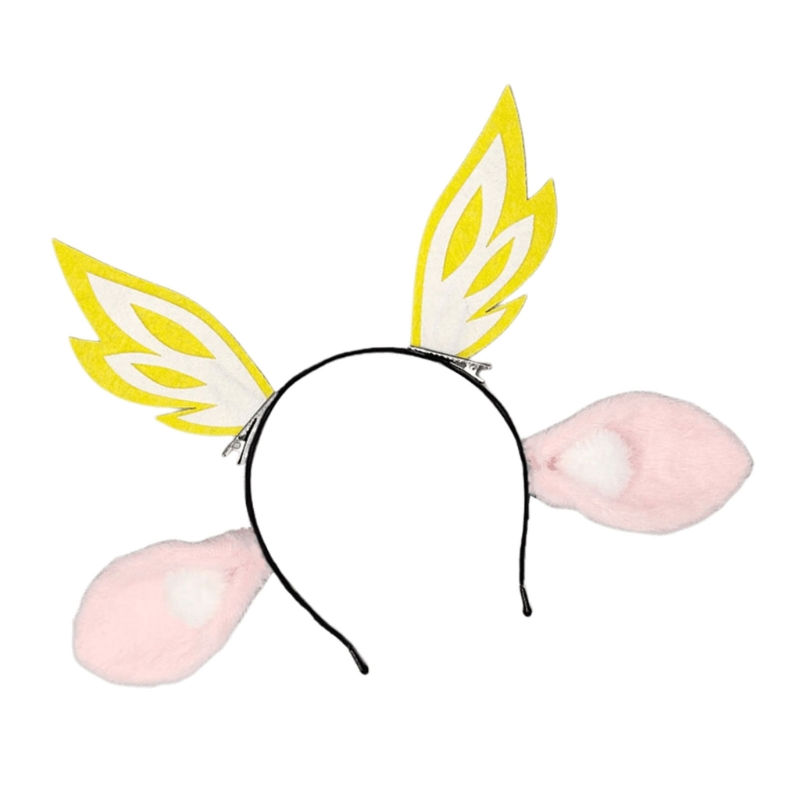 orelha cervo pelúcia, faixa ca - Anime Cosplay Girl Photo avaliação e preço