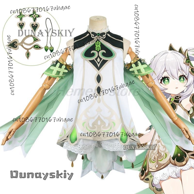Nahida genshin cosplay jogo ge - Anime Cosplay Anya avaliação e preço