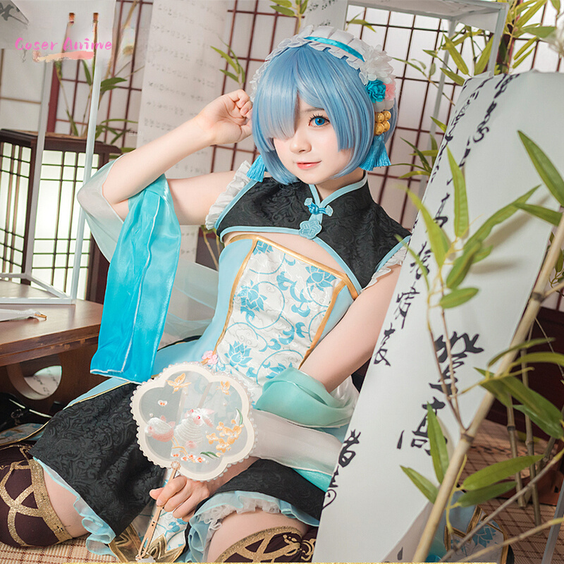 Anime re: a vida em um mundo d - Anime Cosplay Rem avaliação e preço