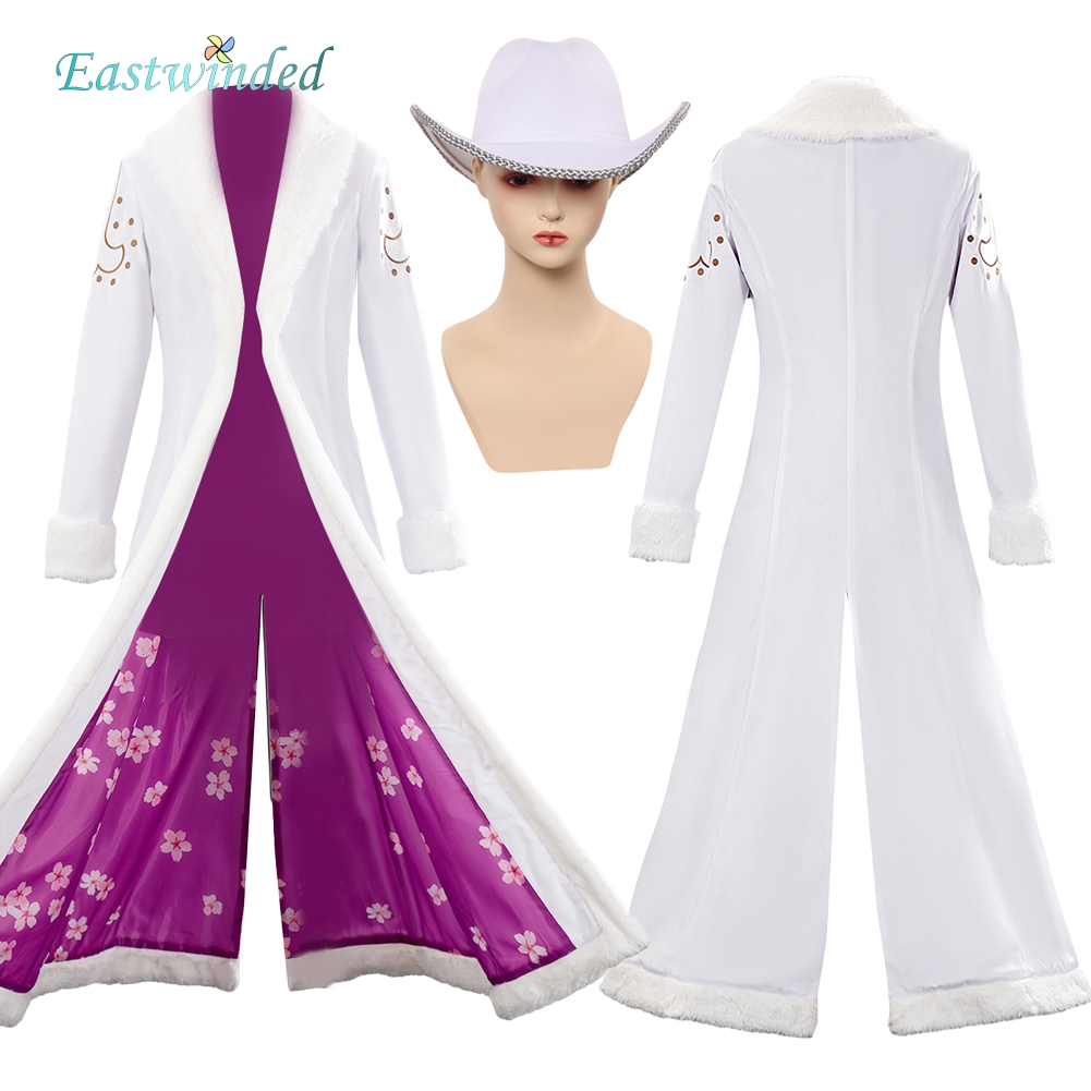 Fantasia de Cosplay da Nico Ro - Anime Cosplay One Piece avaliação e preço