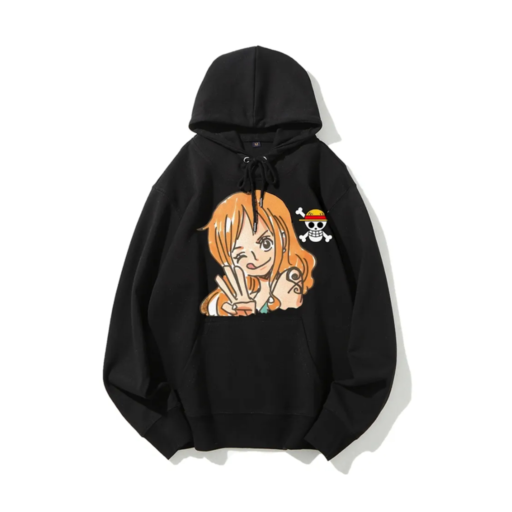 Uma peça nami anime hoodie das - Anime Cosplay Name avaliação e preço