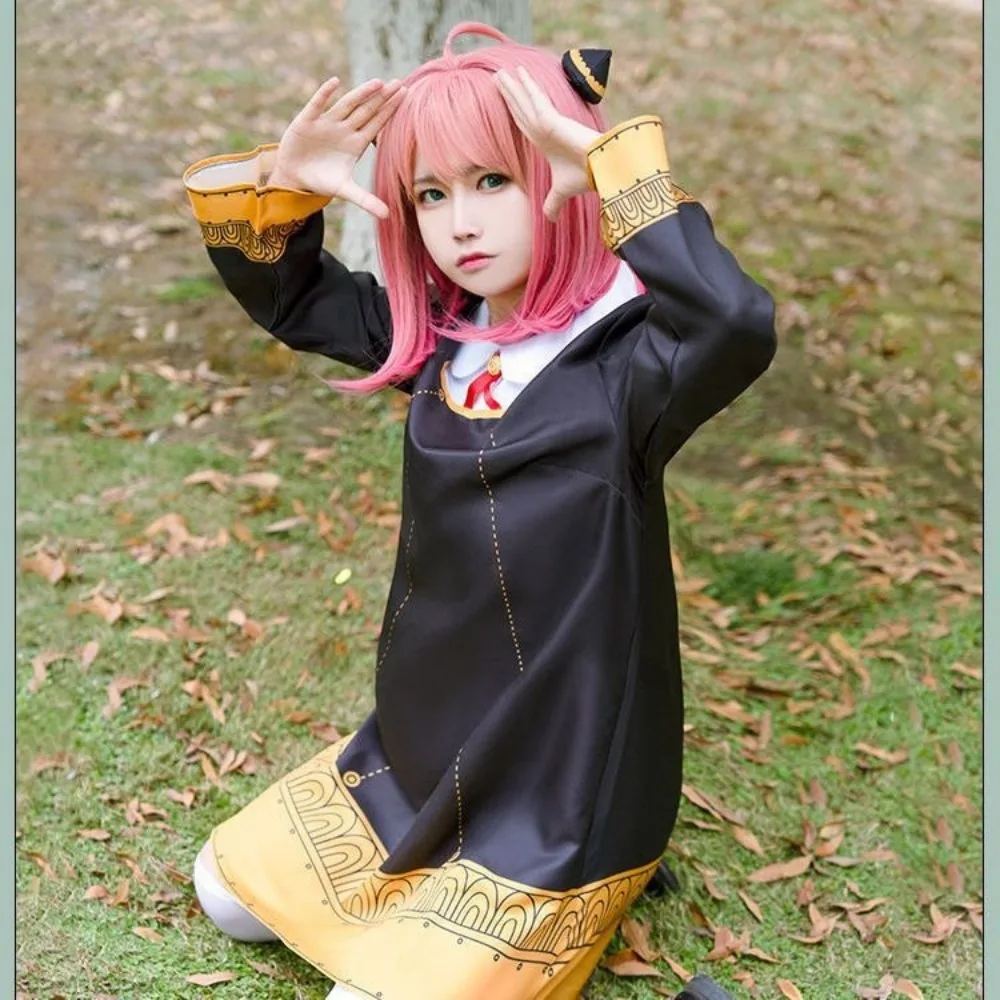 Fantasia de Cosplay da Anya Fo - Anime Cosplay Anya avaliação e preço
