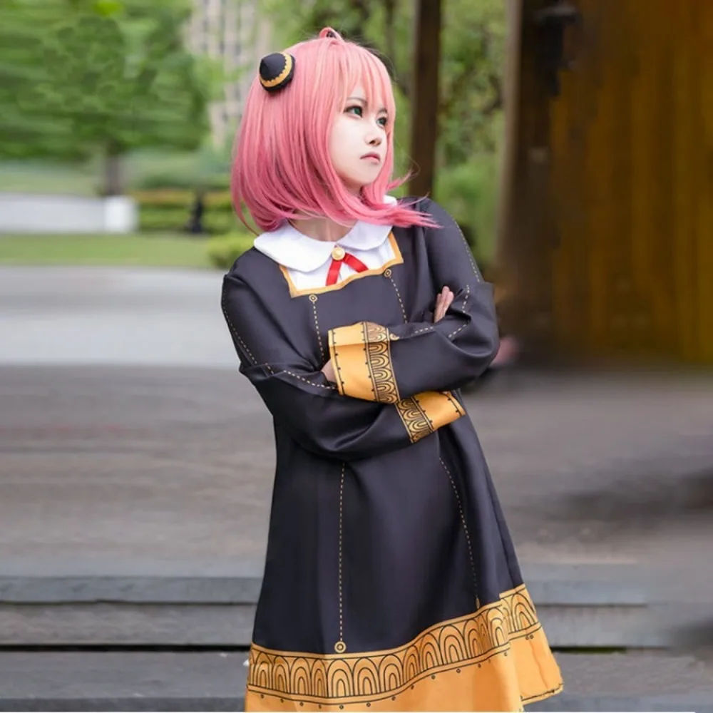 Fantasia de Cosplay da Anya Fo - Anime Cosplay Anya avaliação e preço