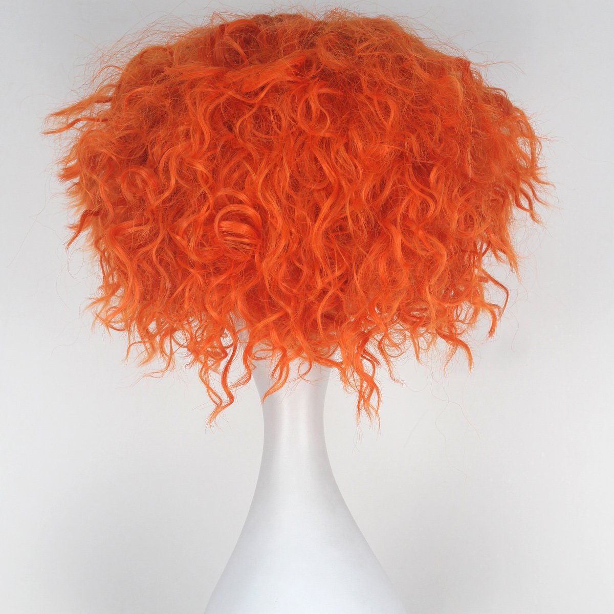 Perucas Laranja Curtas e Cache - Cosplay Anime White Hair avaliação e preço