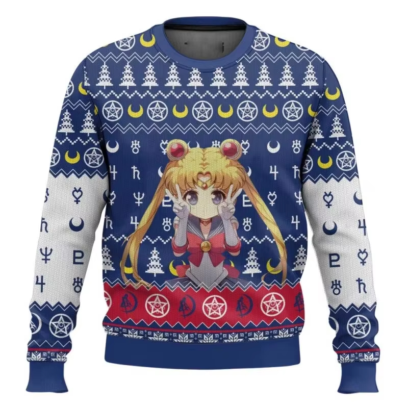 Camisola Sailor Moon Natal Fei - Anime Cosplay Shop avaliação e preço