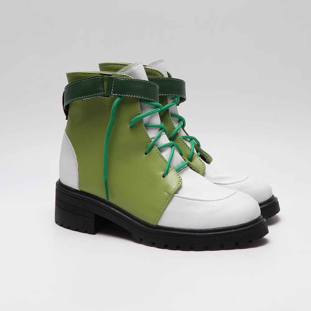 Botas curtas de couro para mul - Anime Cosplay Little Girl avaliação e preço