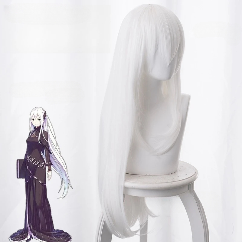 RE: ZERO Começando a Vida em O - Cosplay Anime White Hair avaliação e preço