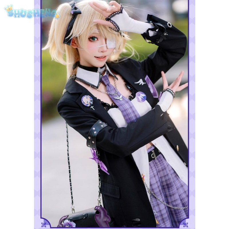 Fischl cosplay traje jogo gens - Anime Cosplay Shop avaliação e preço