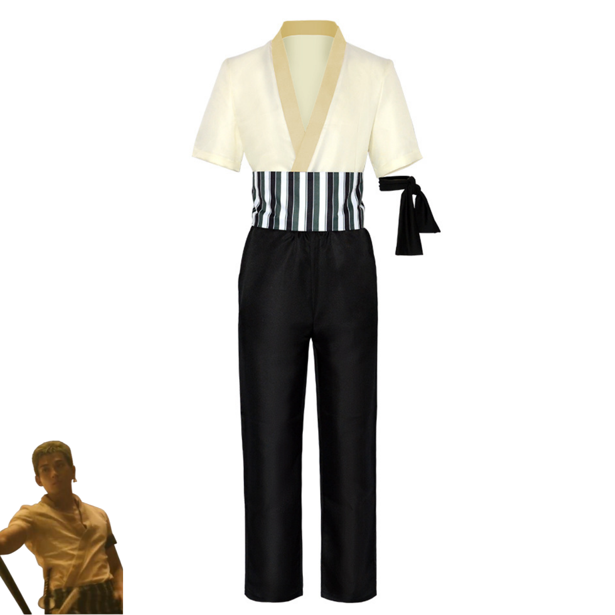 Xqnew anime filme roronoa zoro - Anime Cosplay One Piece avaliação e preço
