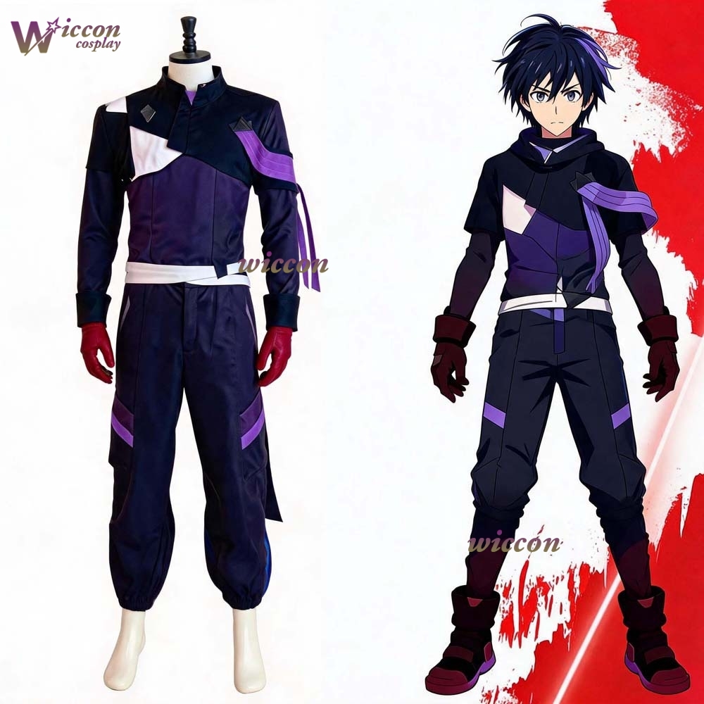 Kirito Sword Art Online Integr - Cosplay Anime Online avaliação e preço