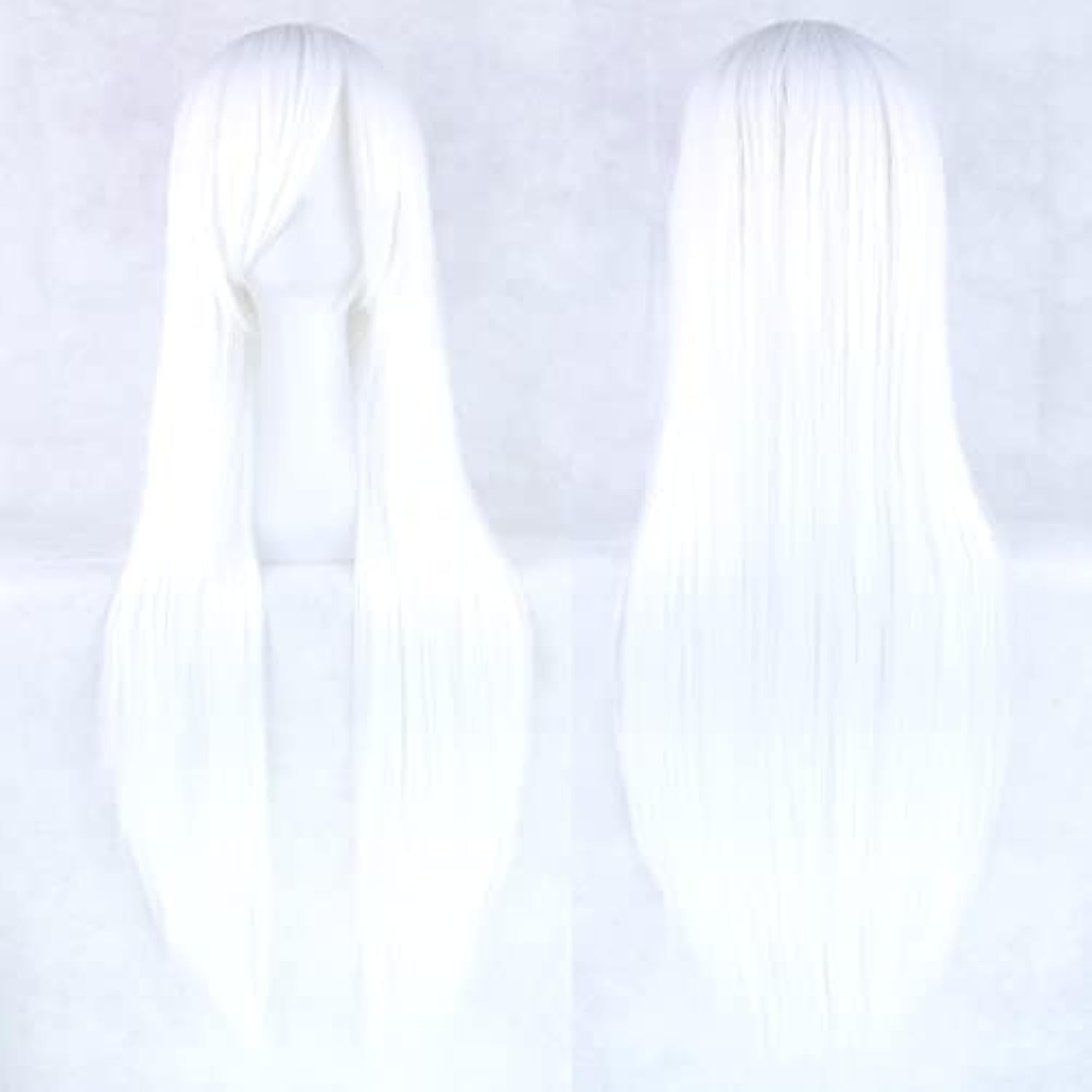 Perucas de cosplay de cabelo n - Cosplay Anime White Hair avaliação e preço