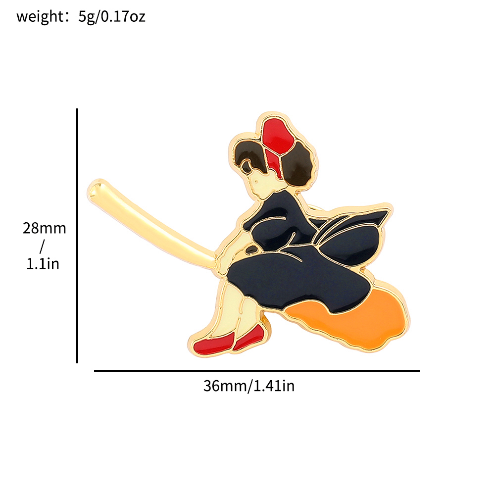 Broche de Liga Metálica de Des - Anime Cosplay Little Girl avaliação e preço